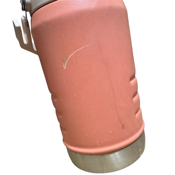 Stanley IceFlow Stainless Steel Water Jug Straw, Insulated, Grapefruit, 40OZ - Picture 5 of 11